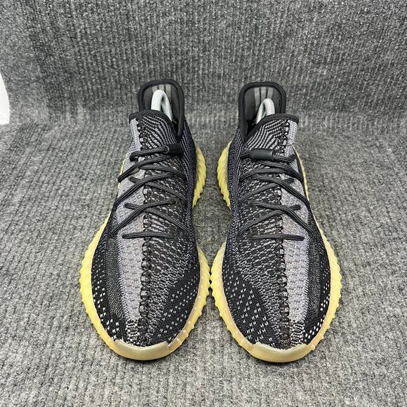 Adidas Yeezy Boost 350 V2 Carbon Black Grey Mens 8.5 FZ5000 main image 5